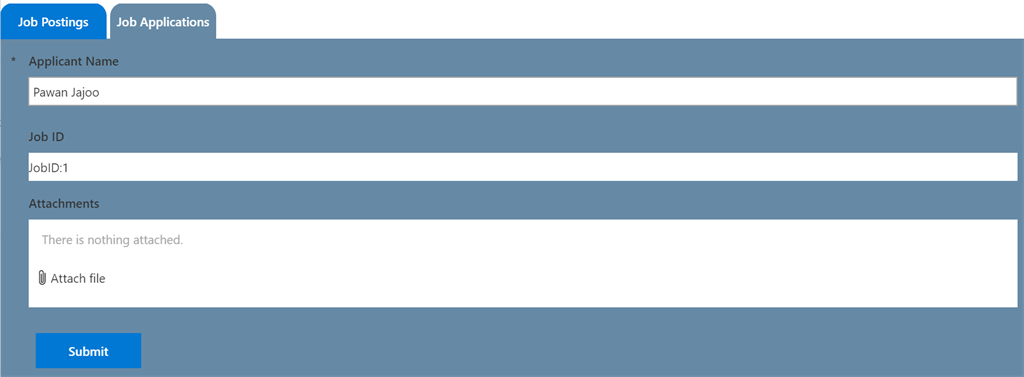 Parent-Child Relationship Between Tabbed PowerApps Forms